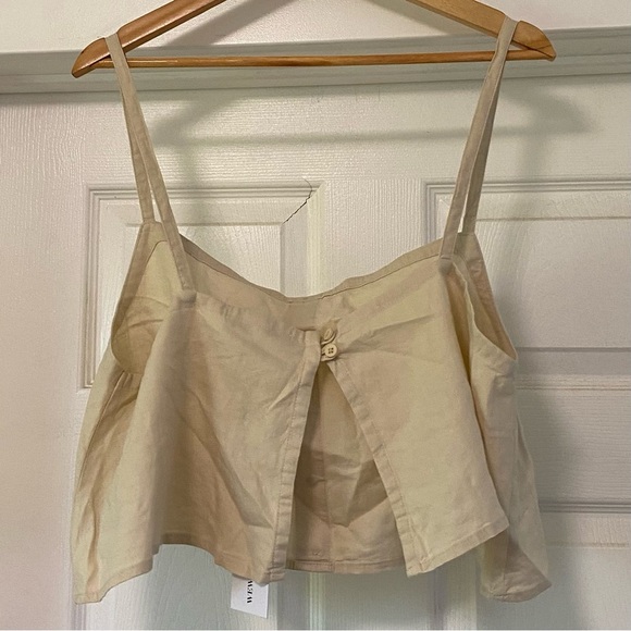 We Wore What Linen Trapeze Tank - Picture 5 of 8